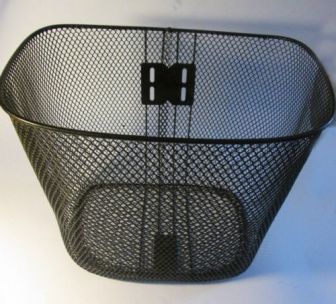 Корзина 28 передняя 004 (чёрная обычная)