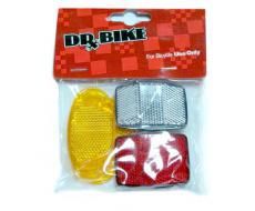 Катафоты в комплекте (красный, желтый, белый)