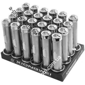 Фонарь Брелок 1602-Ultra-glow, линза, лазер