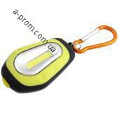 Фонарь Брелок 5822-COB+UV(ультрафиолет), магнит