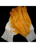 Перчатки оранжевые нитрил 2 сорт, пара