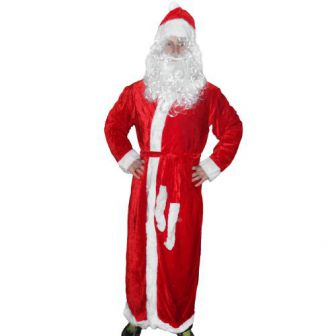 Взрослый карнавальный костюм Деда Мороза