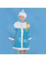 Детский карнавальный костюм Снегурочка L-60см