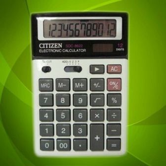 Калькулятор CITIZEN S-8622