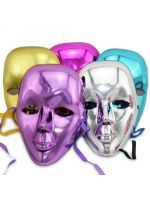  Карнавальная маска Блестящая, цвета в ассортименте