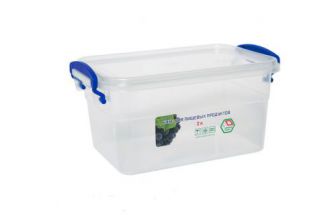 Пластиковый контейнер для продуктов с ручками 2л (бокс)