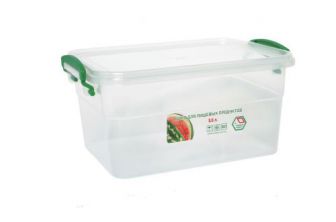 Пластиковый контейнер для продуктов с ручками 3,5л (бокс)