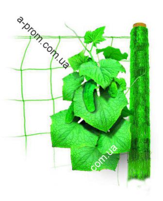 Сетка шпалерная огуречная 1,7м х 500м (Венгрия) зеленая