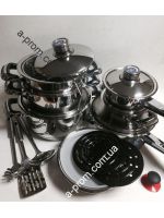 Набор посуды (кастрюль)  ROYAL Z-line 9021 (21 предмет)