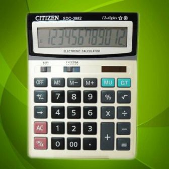 Калькулятор CITIZEN S-3882