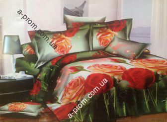 Постельный комплект евро Comfort Lux - 3D (арт. 13033)