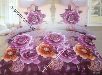 Постельный комплект евро Comfort Lux - 3D (арт. 13091)