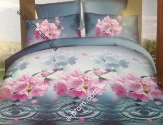 Постельный комплект евро Comfort Lux - 3D (арт. 14198)