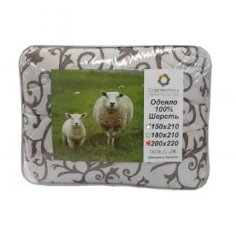 Одеяло шерстяное 