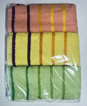 Набор махровых полотенец 50х90 см, Турция (3 шт.)